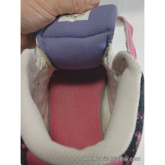 Nike 6.0 Air Mogan Mid Premium Skate Shoes WHT/BLK/PINK/PURPLE Women's US 8.5 - Picture 15 of 16